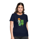 Toxic Vibes Only Poison Women's T-Shirt - navy