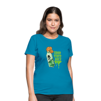 Toxic Vibes Only Poison Women's T-Shirt - turquoise