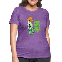 Toxic Vibes Only Poison Women's T-Shirt - purple heather