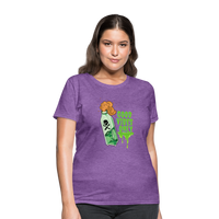 Toxic Vibes Only Poison Women's T-Shirt - purple heather