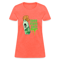 Toxic Vibes Only Poison Women's T-Shirt - heather coral