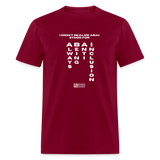 ABAI Stands For - Unisex Classic T-Shirt - burgundy