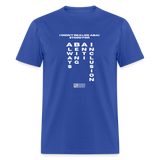 ABAI Stands For - Unisex Classic T-Shirt - royal blue