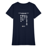 ABAI Stands For - Women's T-Shirt - navy