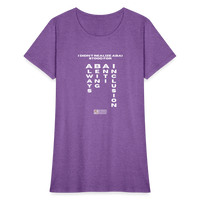 ABAI Stands For - Women's T-Shirt - purple heather