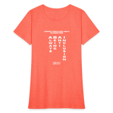 ABAI Stands For - Women's T-Shirt - heather coral